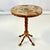 1950s Vintage Folk Art Boho Chic Lucite Encased Semi-Precious Stones Drinks Table For Sale - Image 17 of 18