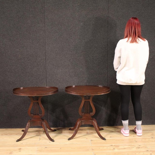 20th Century English Side Tables, 1960s, Set of 2 For Sale - Image 4 of 13