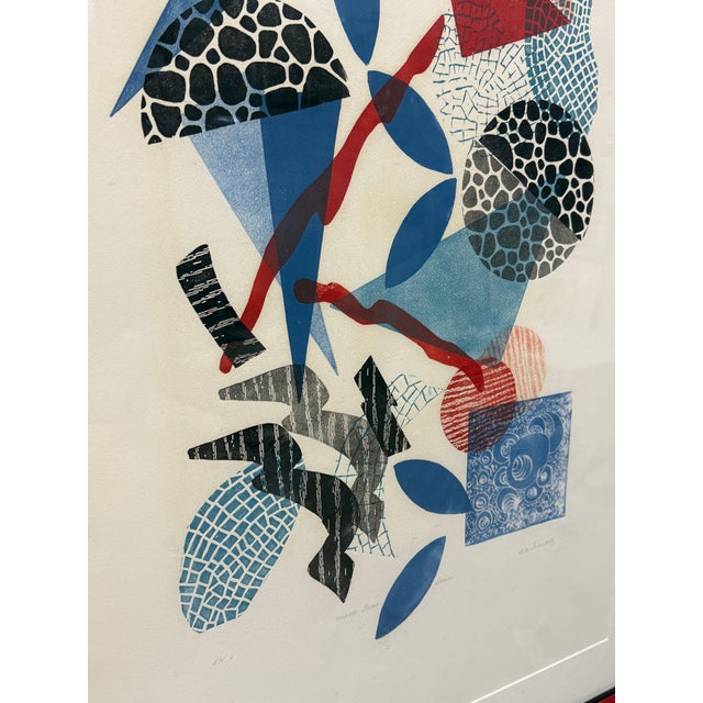 Rita Schwartz Mardi Gras Series Lithograph on Paper - 2 of 2 Available For Sale - Image 9 of 9