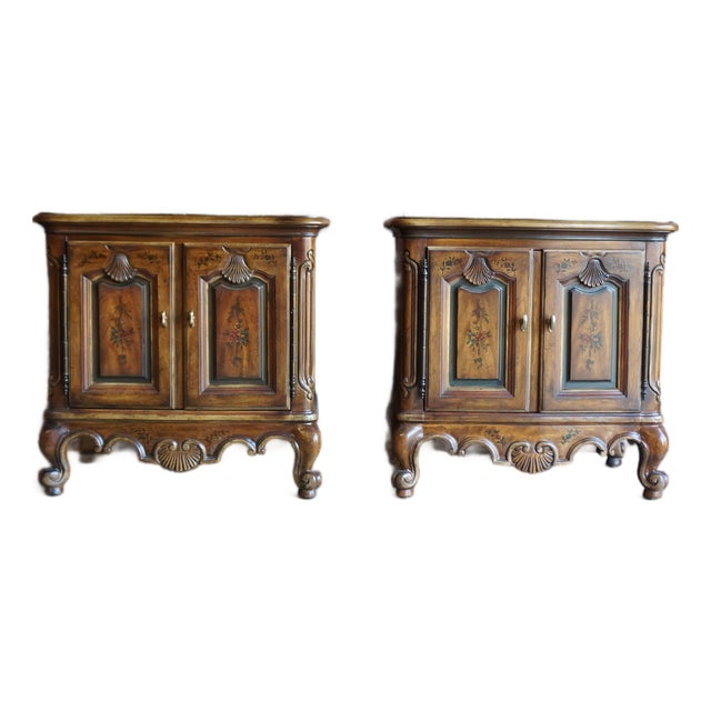 Drexel Heritage Brittany Collection Nightstands ~ a Pair For Sale