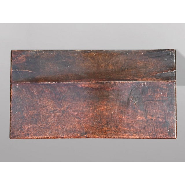 Antique Charles II Oak Geometric Chest of Drawers, 1680 For Sale - Image 4 of 13