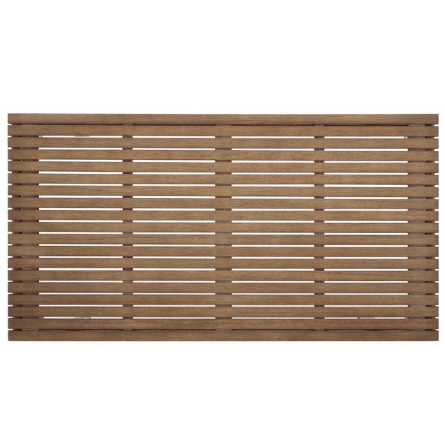 2020s Tortuga Eucalyptus Patio Coffee Table, Natural For Sale - Image 5 of 9