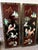 Exquisite Set of Four Mid Century Chinese Panels. Year of the Fire Horse. Intricate inlay work featuring Mother of Pearl...