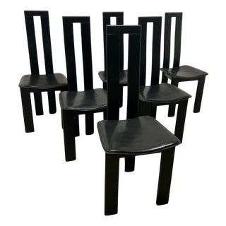 Postmodern Dining Chairs by Pietro Costantini, 1970s, Set of 6 For Sale