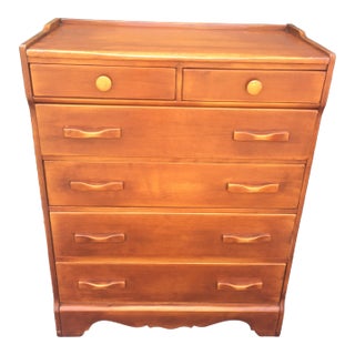 Cushman Colonial Maple Standard Dresser For Sale