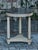 19th Century French Empire Style 19th Century Bleached Table with Marble Top and Column Legs For Sale - Image 5 of 12