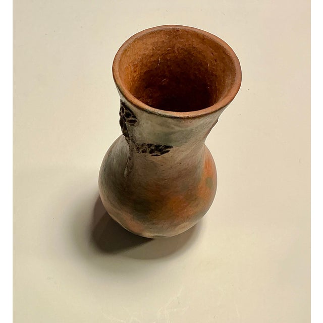 Native American Early 20th Century Navajo Pitch Pine Pottery Vase by Lorena H Bartlett For Sale - Image 3 of 6