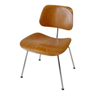 Charles Eames for Evans Sold by Herman Miller Ash Grain DCM Dining Chair For Sale