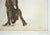 1970s "Study 6" Figurative Abstract Lithograph by Jim Smyth For Sale - Image 5 of 5