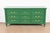 A gorgeous French Regency Louis XVI style dresser or credenza By Thomasville USA, Circa 1960s Green lacquered carved...