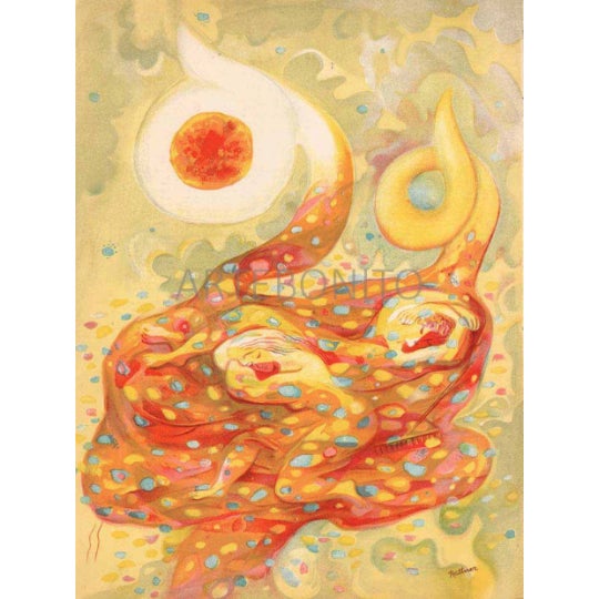 Artist: Abraham Rattner Country: USA Title: Autumn Medium: Lithograph Marks: Not signed not numbered Printed 1938 on...