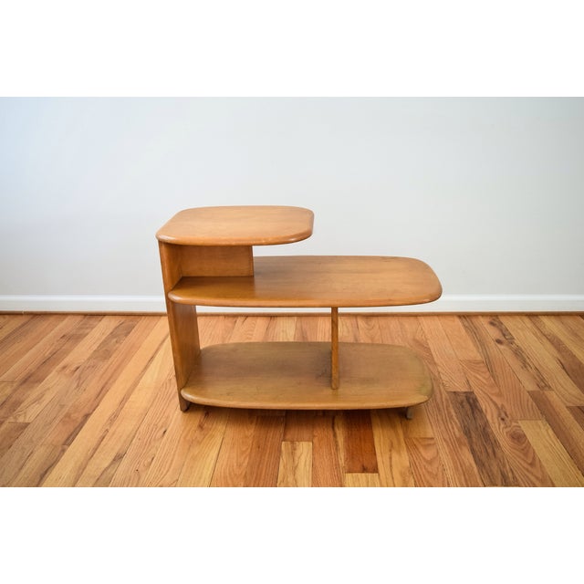 Heywood Wakefield MidCentury Tiered End Table Chairish