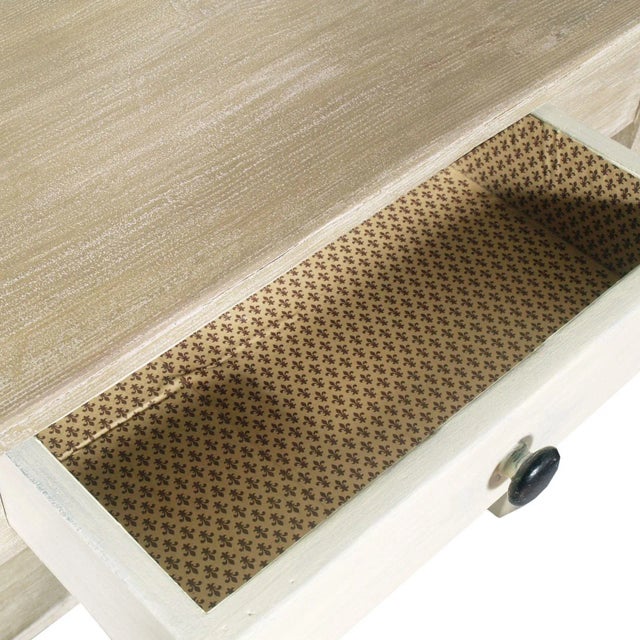 Rustic 19th Century Rustic Country Vanity or Console Table For Sale - Image 3 of 7