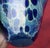 Vintage MCM Paul Bendzunas Studio Hand Blown Art Glass Blue Handkerchief Vase For Sale - Image 4 of 6