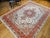 Vintage Persian Tabriz Rug, Hand-Knotted Wool & Silk, Floral Pattern, Ivory & Pink, 8x12 For Sale - Image 12 of 18