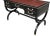 Mid 20th Century Hollywood Regency Ebonized Desk With Cognac Leather Top by Sligh-Lowry For Sale - Image 12 of 17