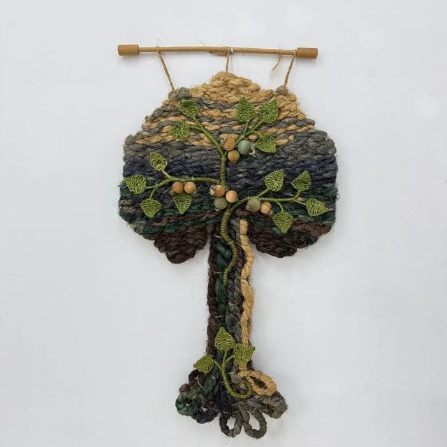 Vintage Tree Wall Tapestry, 1970s For Sale - Image 18 of 18