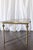Vintage Brass and Marble Rectangle Coffee Table For Sale - Image 4 of 12