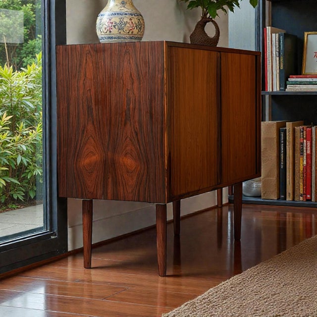 Danish Sideboard in Rosewood by FM Furniture for Feldballes Møbelfabrik For Sale - Image 11 of 14