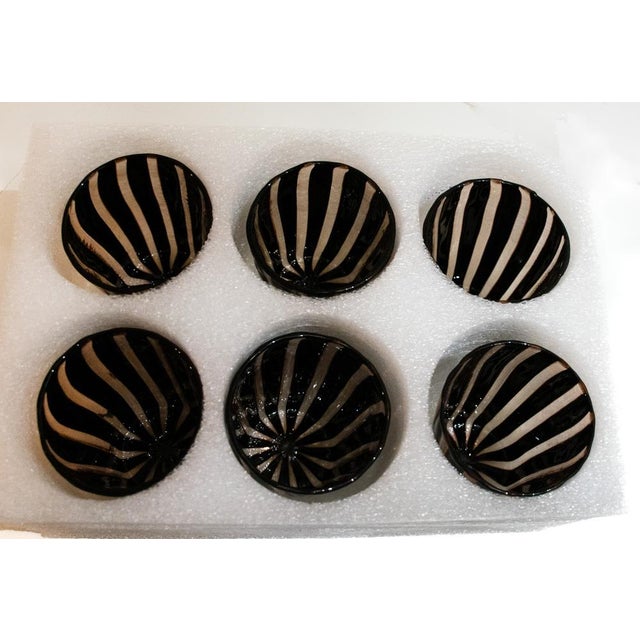 Murano Glasses Angelo Ballarin, 2004, Set of 6 For Sale - Image 4 of 9