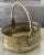 Silver Plate Repousse Basket with Handle For Sale In Los Angeles - Image 6 of 10