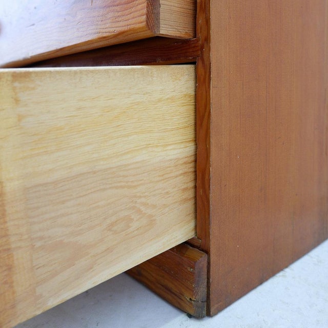 Vintage Chest of Drawers in Pine, 1970s For Sale - Image 9 of 16