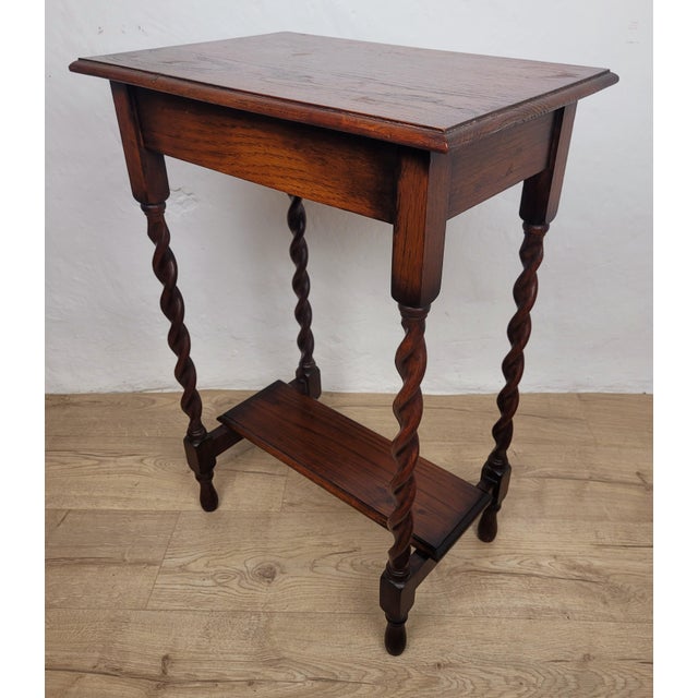 Antique Victorian English Occasional Table, 1890 For Sale - Image 3 of 17