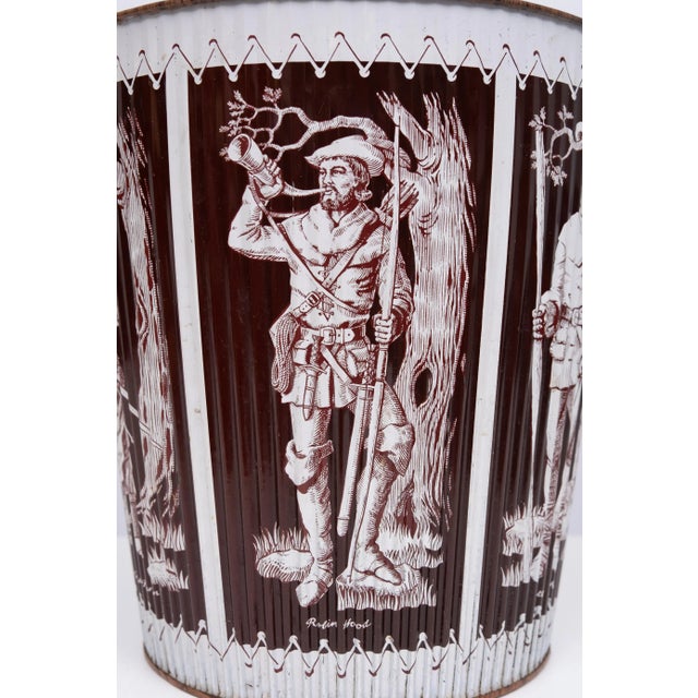 Yes they are all there, Robin Hood, Little John, Friar Tuck etc etc 5 different characters around this Paper basket....