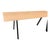 Early 21st Century Andreu World Minimalist White Oak Counter-Height Table For Sale - Image 5 of 18