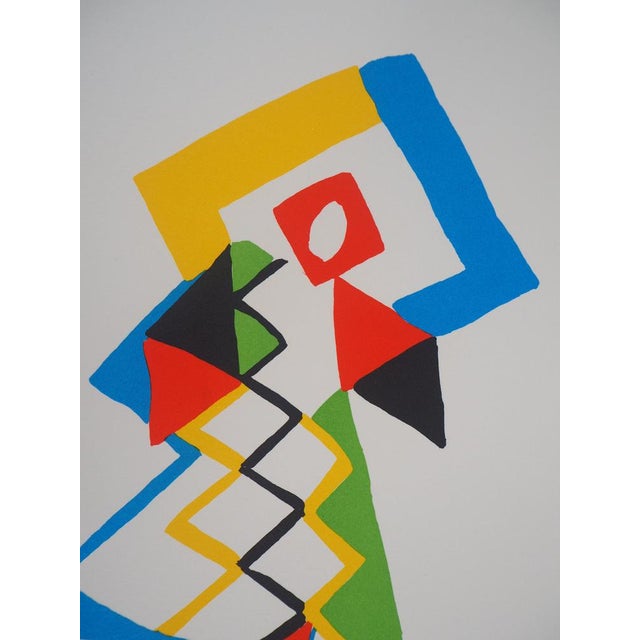 Modern Sonia Delaunay, Jazz, Lithograph For Sale - Image 3 of 6