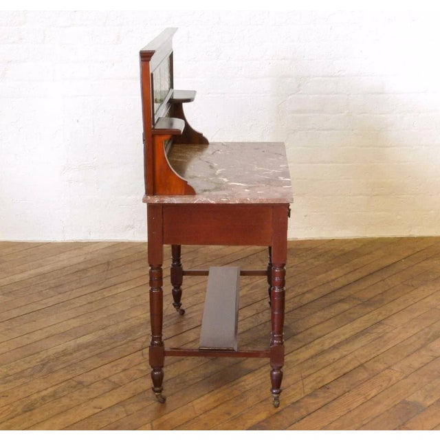 Victorian Mahogany Washstand For Sale - Image 5 of 15