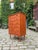 Danish Teak Chest of Drawers with Shell Handles and Lock For Sale - Image 10 of 11