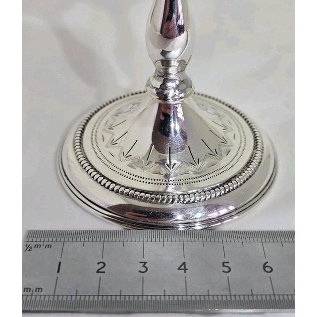 Antique Victorian Sterling Silver Chalice from Roberts & Belk, Sheffield, 1877 For Sale - Image 16 of 18