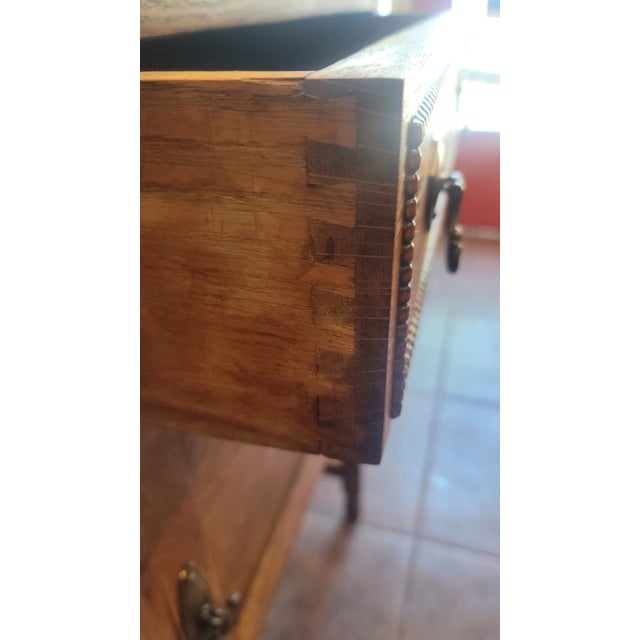 Gold 1890s Antique Jacobean Barley Twist English Oak Sideboard For Sale - Image 8 of 10
