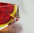Vintage Italian Red and Yellow Ashtray by Flavio Poli for Seguso, 1960s For Sale - Image 6 of 7