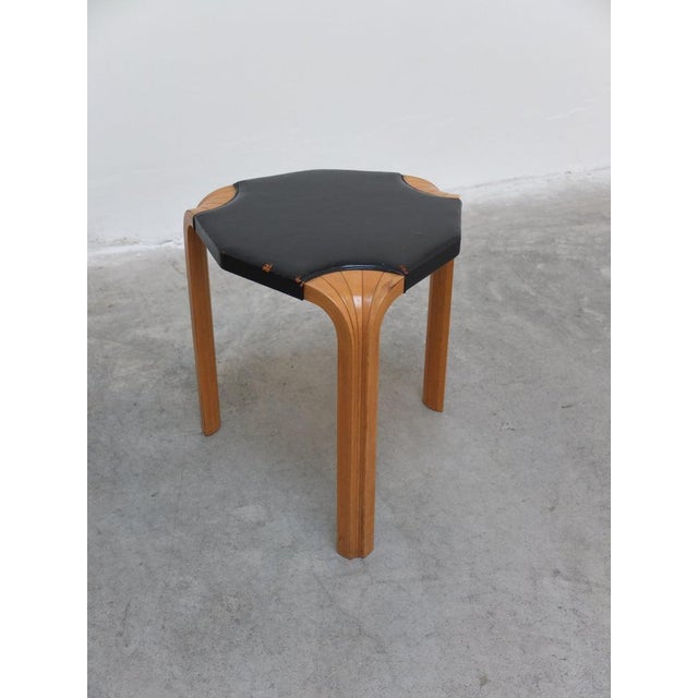 Black Set of X602 Stools by Alvar Aalto for Artek, 1954 For Sale - Image 8 of 17