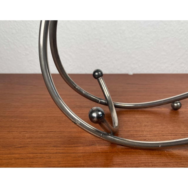 Postmodern Metal Wine Bottle Holder, 1980s For Sale - Image 15 of 18
