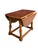Antique Miniature Oak Drop-Leaf Table Featuring Traditional Turned Baluster Legs, 1940 For Sale - Image 14 of 15