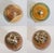 Vintage Lot 3 Russian Hand Painted Wooden Egg Sets Plus Matryoshka Dolls For Sale - Image 12 of 12