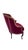Early 20th Century Antique Victorian Parlor Chairs With Burgundy Velvet Upholstery – Pair For Sale - Image 5 of 10