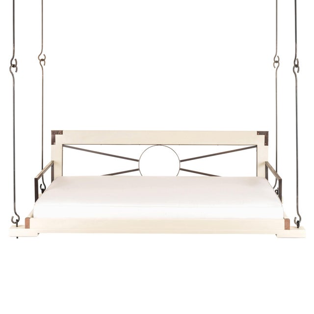 Coastal Bed Swing With Xo Insert by Lowcountry Originals For Sale - Image 3 of 3