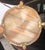 Vintage French Provincial Round Marble Accent Table For Sale - Image 10 of 11