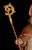 Gold Spanish Baroque Artist, Carved Statue of Saint Bishop, Traditionally Saint Rupert, 1750, Wood For Sale - Image 8 of 10
