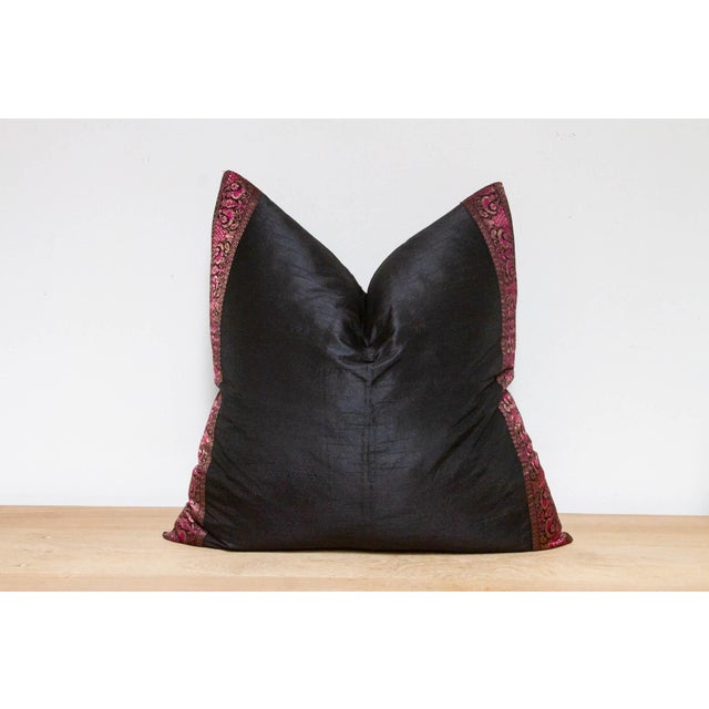 Armadillo Festive Silk Euro Pillow Cover For Sale - Image 4 of 7