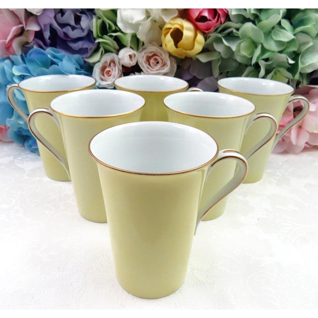 Vintage Noritake Coffee Mugs Set of 6 Chairish