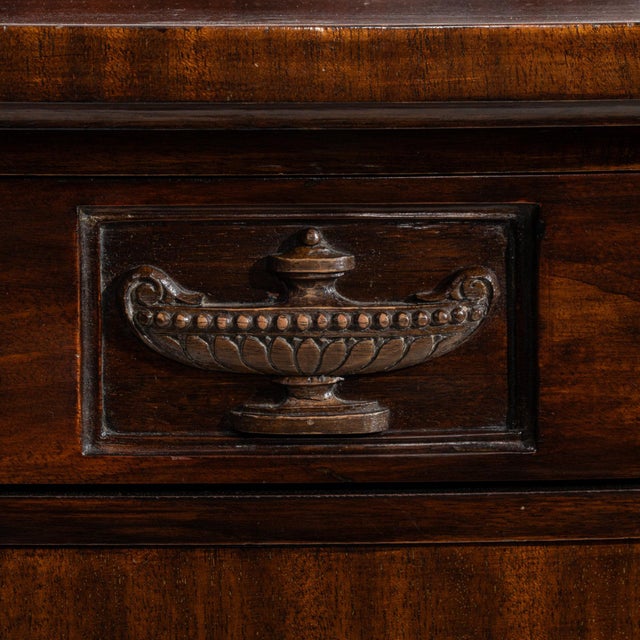 19th Century France Georgian Brown Wood Storage Cabinets & Cupboards For Sale In Greensboro - Image 6 of 11