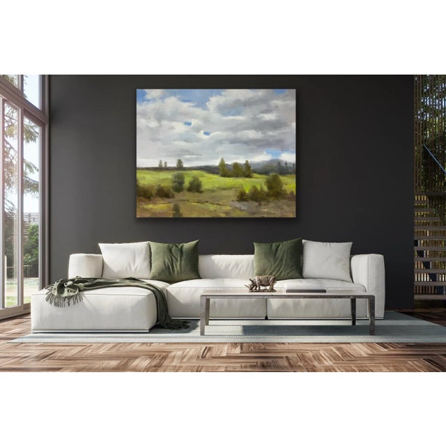 Impressionistic Landscape Original Oil Painting For Sale In Atlanta - Image 6 of 12