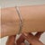 Ruby Red Certified Minimalist 4.9 Ct Ruby Solitaire Bracelet in 925 Sterling Silver For Sale - Image 8 of 13