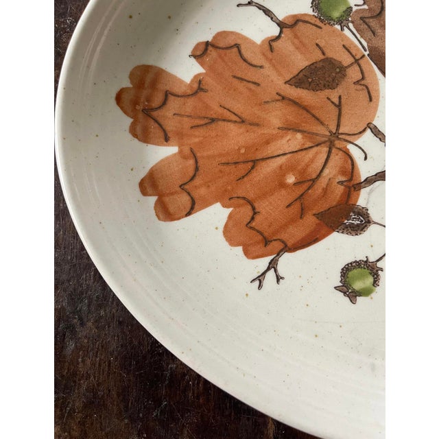 1950s 1959 Metlox Poppytrail Golden Woodland Oval Platter For Sale - Image 5 of 6