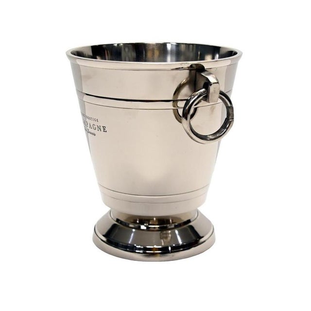 French Silver-Plated Champagne Cuvee Cooler For Sale - Image 4 of 9
